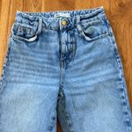 ZARA  High-rise Straight Leg Jeans Photo 5