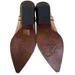 Free People Like New Leather Margarita Heeled Mules Sand Dollar Size 8 Photo 9