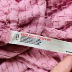 Free People Beach Textured Ruched T Shirt Dress Swim Coverup Photo 7