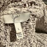 Joie  Chunky Neutral Knit Open Cardigan Sweater L Photo 5