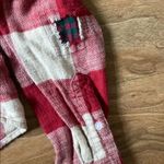 American Eagle  Cropped Flannel Hoodie Size XS Photo 5