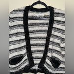 Calvin Klein 🎄 Black & White open cardigan Photo 1