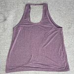 Lululemon Tied To It Tank Top Open Back Criss Cross Purple Loose Unknown Size Size undefined Photo 0