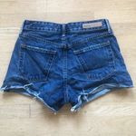 GRLFRND  Denim Shorts Distressed Helena Short blue Jean color Size 24 Photo 1