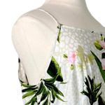 Mlle Gabrielle Maxi Dress Pleated Green Pink Tropical Print New Women’s Size 2X Photo 8