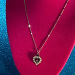 Pearl Encrusted Heart Shine Bead Choker Necklace Jewelry Sterling Silver Photo 12