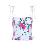 Good American
Vintage Rose Satin Bustier Top Size Large NWT Zipper Photo 1