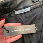 Maniere De Voir black faux leather trousers. brand new with tags Photo 4