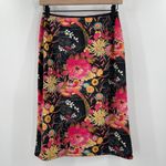 VINTAGE TRIXXI Skirt Size Medium Pull On Fairy Whimsy Goth Floral Babydoll Y2K Black Photo 11