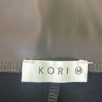 Kori  Vegan Leather Pants - Olive Photo 12