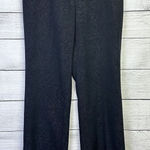 Etcetera Women's Corduroy Paisley Pants Black Size 4 Straight Leg Photo 0