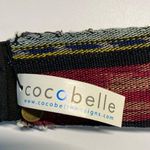 Anthropologie Cocobelle Komodo Papua Shells Embellished Belt Wooden Clasp Casual Photo 3