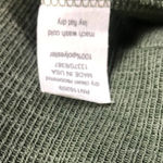 Velvet Torch  Dress Womens Large Sage Green Puff Sleeve Mini‎ Knit Photo 5