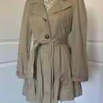 Decree Khaki Trench Coat Jacket Photo 0