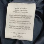 Thread & Supply Navy Quilted Cropped Vest Blue Photo 3