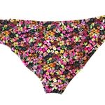 California Sunshine Floral-Print Side-Ruched Bikini Bottom Colorful Pink 3X Photo 4