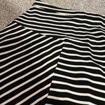 Candie's NWT  Black & White Stripe Gold Mini Skater Skirt 5 Photo 1