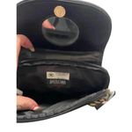 Americana by sharif makeup bag NWT woven with mirror Black Photo 3