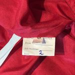 Women’s Red Mermaid Fit Prom Party Dress Sparkly Sequins LaceUpBack Size 2 *READ Photo 8