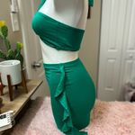 Crop top and skirt set Green Size XS Photo 1