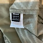 Chic Sage Striped High Low Dress Size XS Green Photo 9