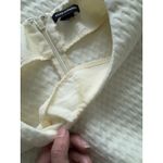 Club Monaco  Cream/White Long Sleeve Textured Dress Size 0 Photo 5