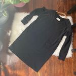 Current/Elliott Current/Elliot Black Dress Long Sleeve Photo 4