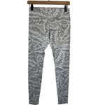 Alo Yoga Palm Springs Airbrushed Leggings Gray, White Womens Size Small $88 Photo 4
