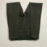 Athleta Leggings Cargo Full Length Zippered Pockets Athletic Army Green Brown Photo 4