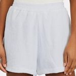 TERRY NWT White Terrycloth Cruise Shorts Photo 2