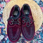 T.U.K Burgundy Velvet Viva Mondo Creeper Womens 9 Red Photo 4