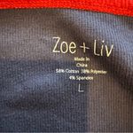 Zoe & Liv  women’s size large red white and blue USA tank top Photo 1