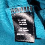 Torrid Mini French Terry Off-Shoulder Teal Tee Shirt Dress 2 2x Photo 5