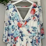Bailey blue Spring Floral Romper * Large Photo 2