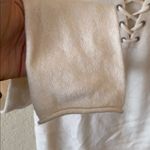 n:philanthropy  cream lace neck wool sweater Photo 7