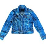 BLANK NYC 100% Cotton Distressed Denim Jacket Size S Photo 0