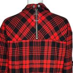 Only  Dress Women Small Red Black‎ Plaid Ivy Shirt True Streetwear Grunge Punk Photo 5