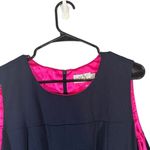Eliza J Navy Blue Sleeveless Lined Tent Dress Women Sz 16W Photo 3