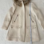 J.Crew Chateau Parka Italian Stadium Cloth Wool Coat B3901 Women’s Sz 00 Photo 5