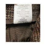 Cato Women’s Plaid Dress Pants Size 4 Brown Glen Check Straight Leg Career Work Photo 6