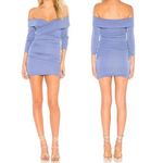 Majorelle | Cypress Mini Dress in Periwinkle Blue | Size XS Photo 0