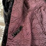 Antique Victorian Coat Overcoat Brown Velvet Velour Fur XS S Small M Medium Photo 5