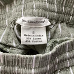 BeachLunchLounge Cotton Linen Margot Cropped Pants Size Small Photo 4