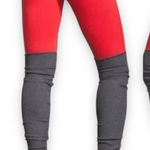 Alo Yoga GODDESS WOMENS XS # 87370 Coral and grey (charcoal) Leggings Dance Photo 0