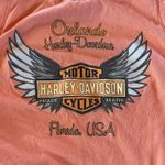 Harley Davidson Motorcycles Orange Orlando Florida Tank Top Size Large Photo 4