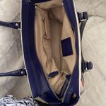 Coach Candace Legacy Red Navy and Cream Striped Women's Bag EUC Photo 8