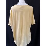Women’s MUMU “It’s Cool to Be Kind” Yellow T Photo 2