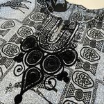 Handmade Dashiki Style Top Elephant Giraffe Tribal Print Photo 5