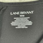 Lane Bryant Shirt Womens 18/20 Black Lace Trim Jersey Tank Neutral Minimalist Photo 4