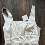 NWT Favorite Daughter They Break Up Dress Ivory Size 4 Photo 3